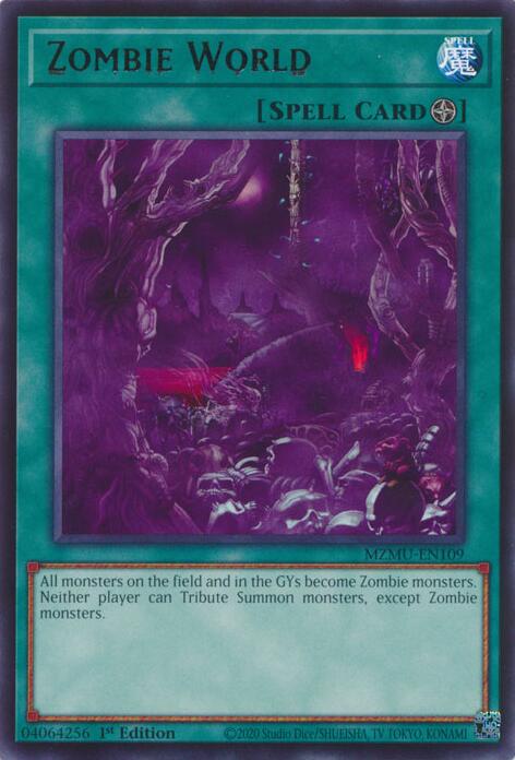 YuGiOh Zombie World MZMU-EN109 Maze of Muertos 1st Edition - EternaCards